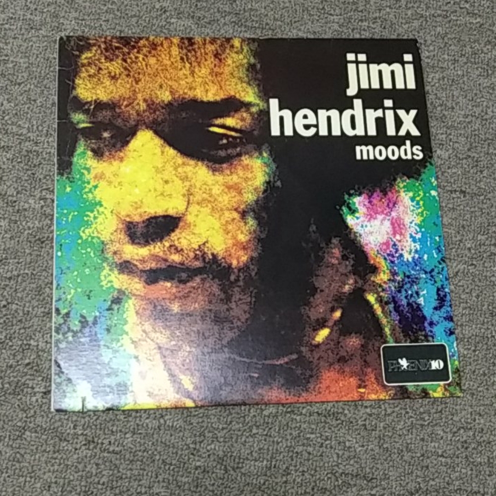 Jimi Hendrix "Moods" vinyl record - 1981